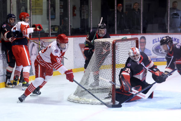 GALLERY: Red Wings strike late to clip Beavers